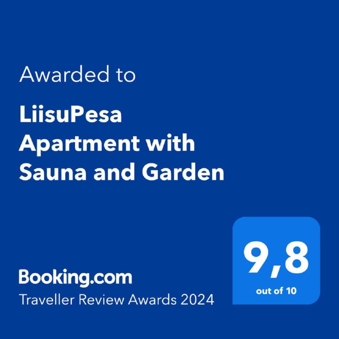 Liisupesa Apartment With Sauna And Garden Пярну Екстериор снимка